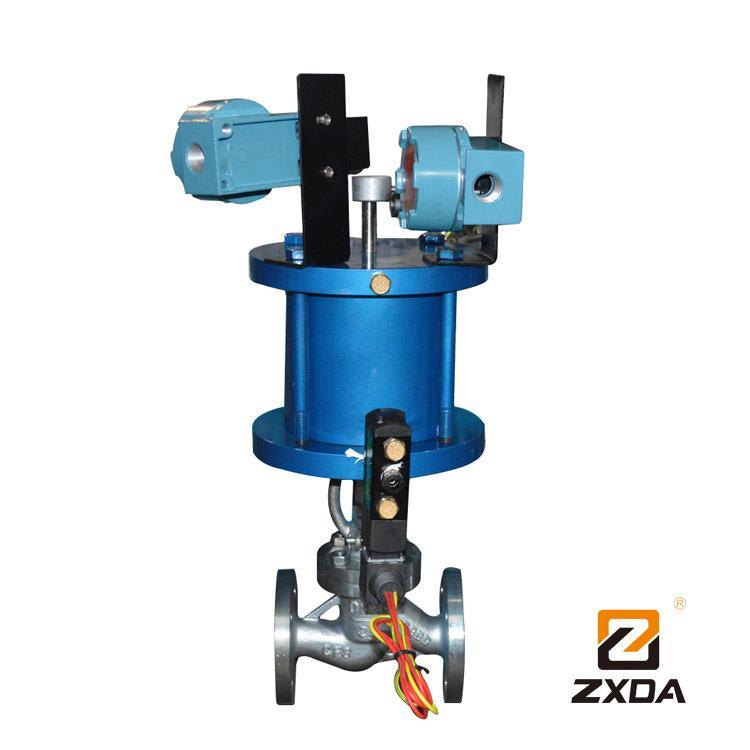 ZXDA中旭达气动不锈钢截止阀，气动截止阀产品报价，不锈钢材质，配电磁阀
